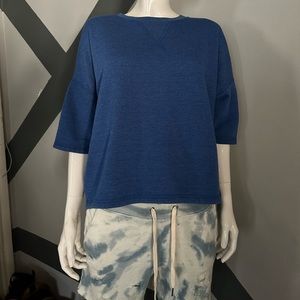 Brand new US Blanks open back cross back sweat shirt